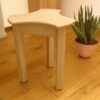 Hocker Sitzhocker aus Holz, Hartholz, Esche, stabil, geölt NEU