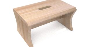 Hocker Schemel aus Holz, Hartholz, Buche , stabil und kippelsicher, geölt NEU