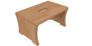 Hocker Schemel aus Holz, Hartholz, Buche , stabil und kippelsicher, geölt NEU