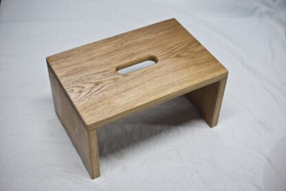 Hocker Schemel aus Holz, Hartholz, Eiche, stabil und kippelsicher, geölt NEU